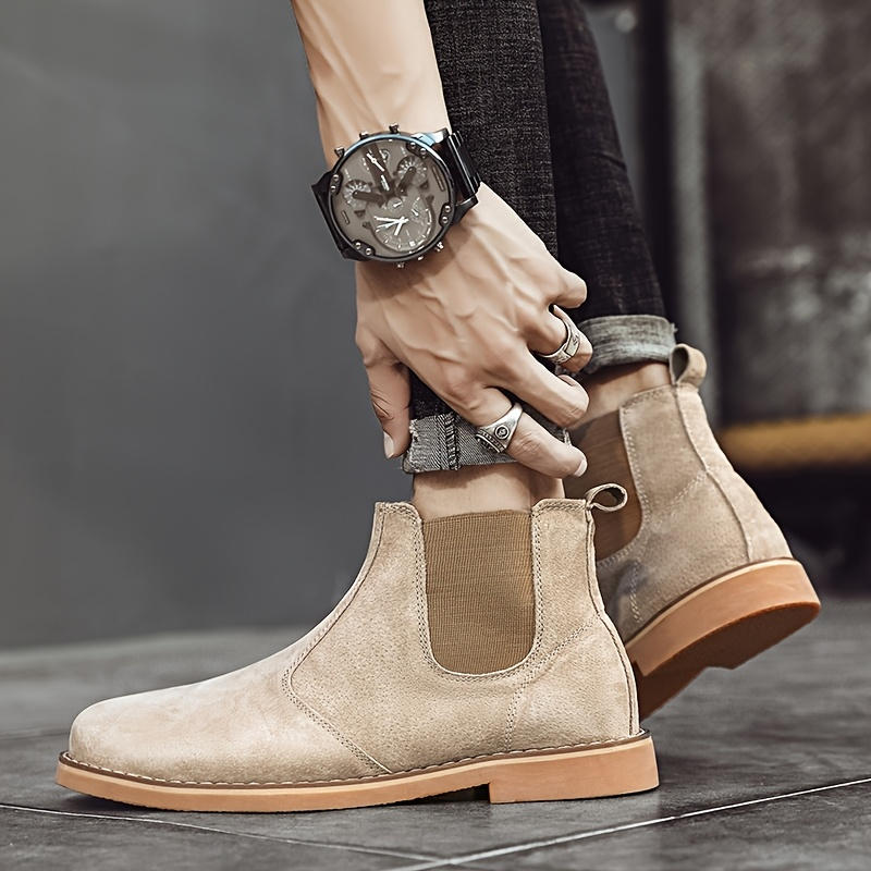 Montaro Suede Chelsea Ankle Boots