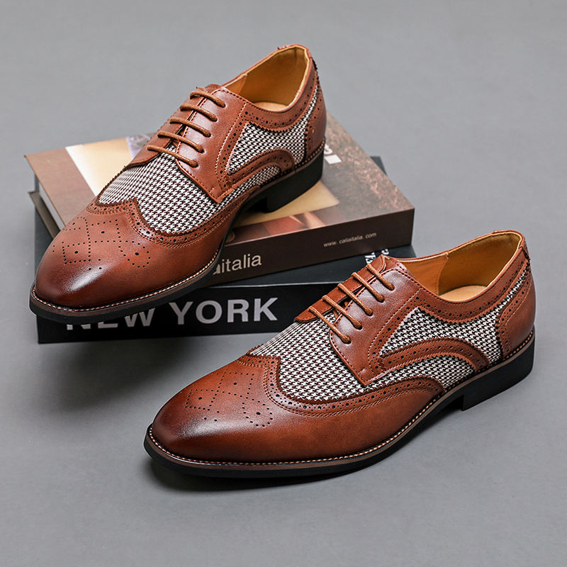 Jasper Genuine Leather Dress Shoes