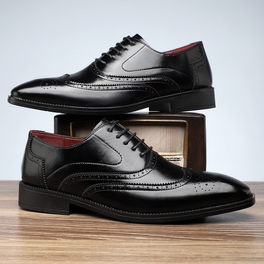 Classic Regency Brogue Dress Shoes