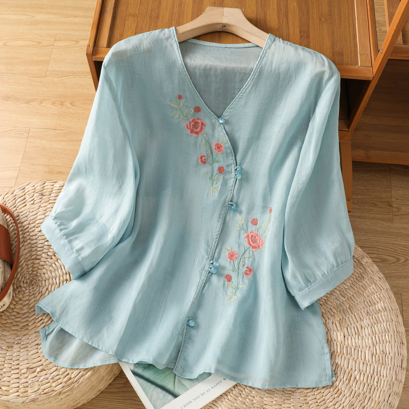 Everly Linen Top