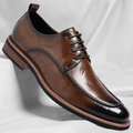 Classic Leather Dress Shoes in Regency Style