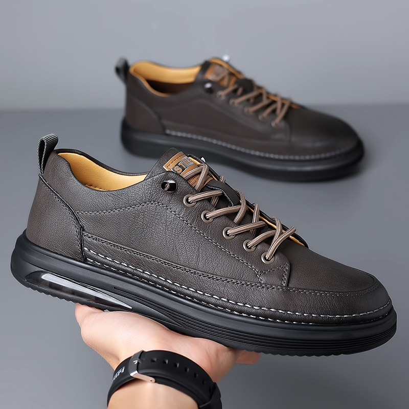 Carson Authentic Leather Sneakers