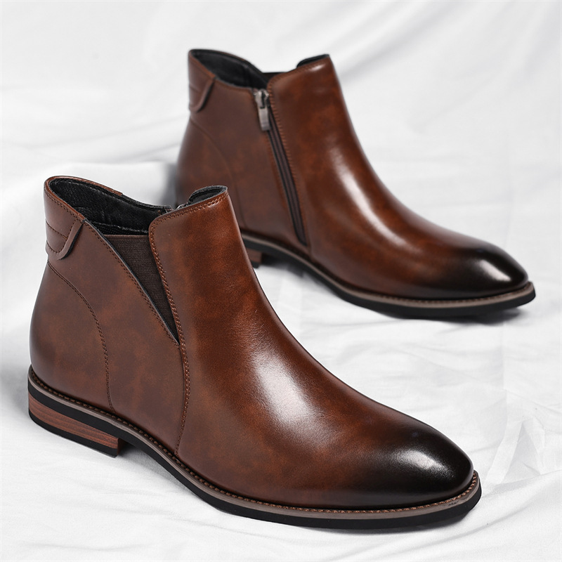 Cristiano Leather Ankle Boots