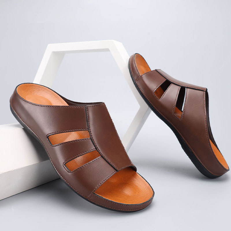 Solstride Genuine Leather Sandals