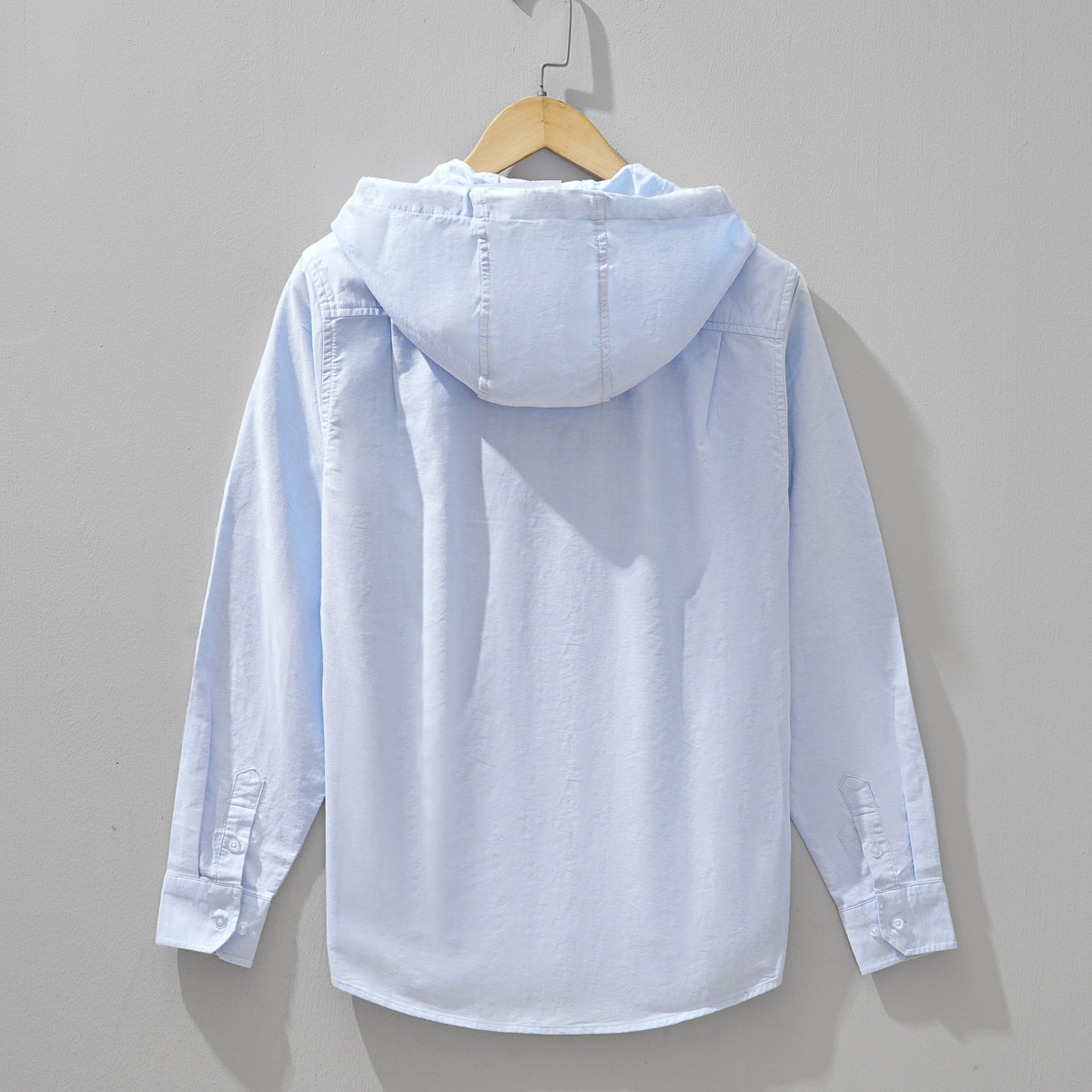 Linen Hoodie Shirt in Chelsea Style