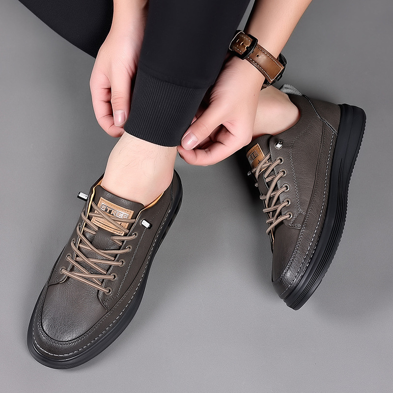 Carson Authentic Leather Sneakers