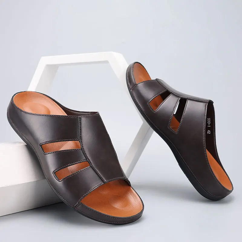 Solstride Genuine Leather Sandals