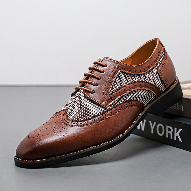 Jasper Genuine Leather Dress Shoes