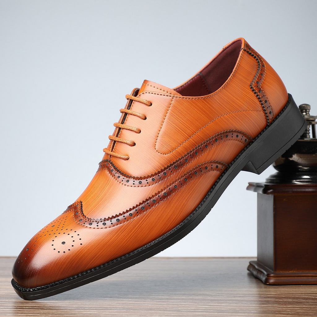 Classic Regency Brogue Dress Shoes
