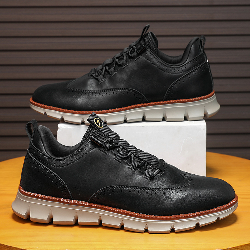 Authentic Carlo Leather Sneakers