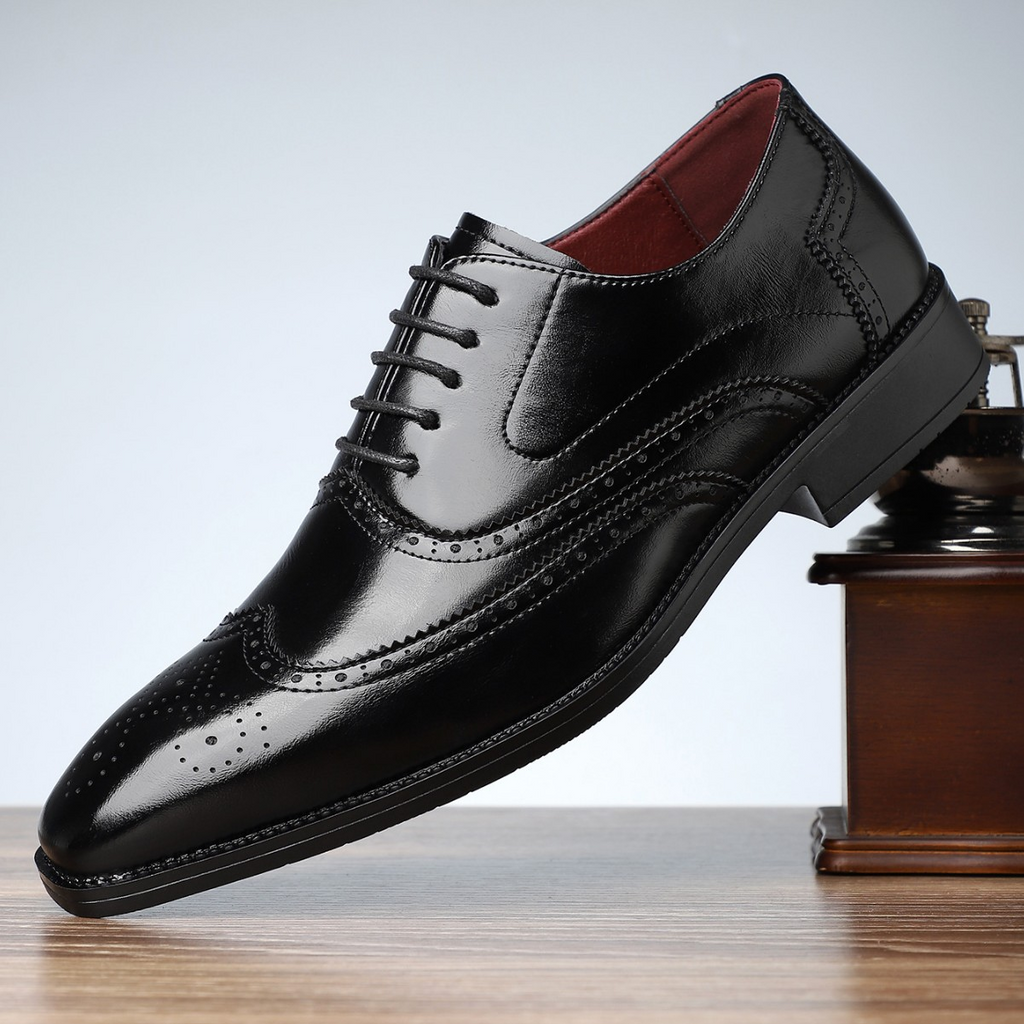 Classic Regency Brogue Dress Shoes