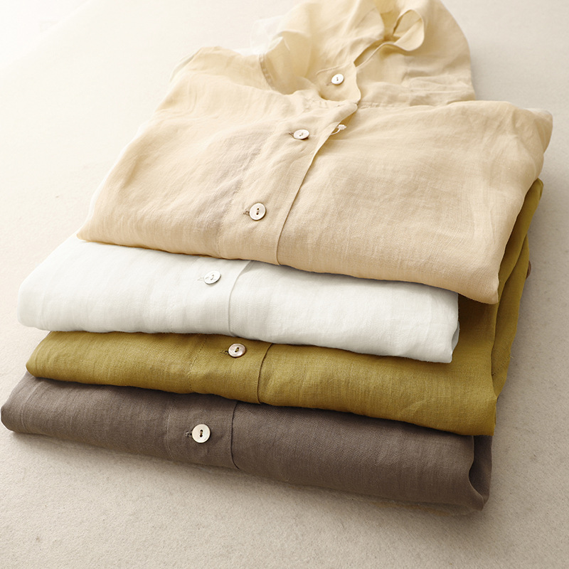 Linen Hoodie by Taylor