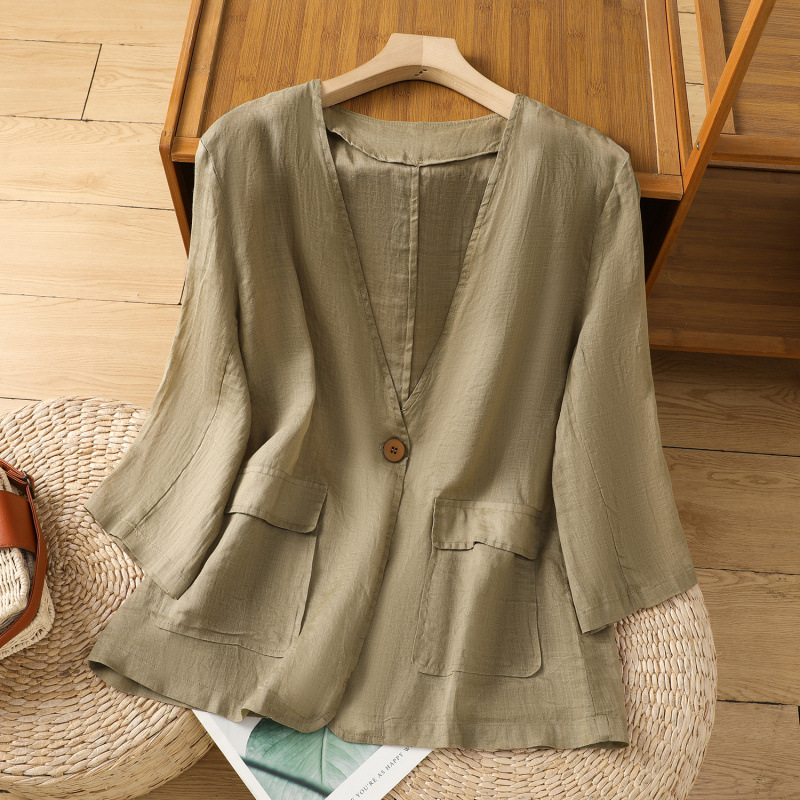 Linen Blazer by Havery