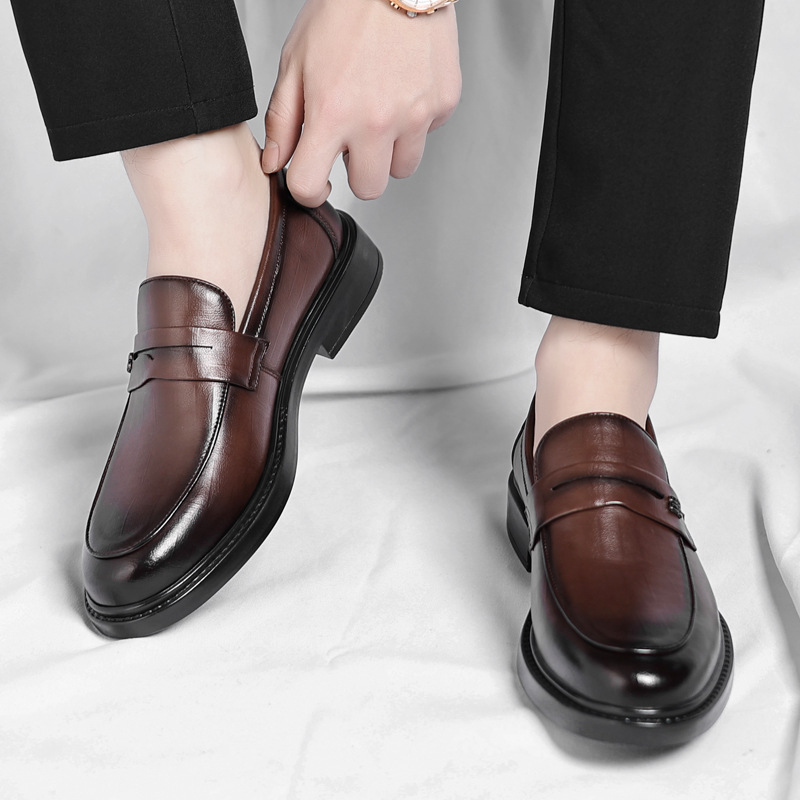 Renato Italian Penny Loafers for Men