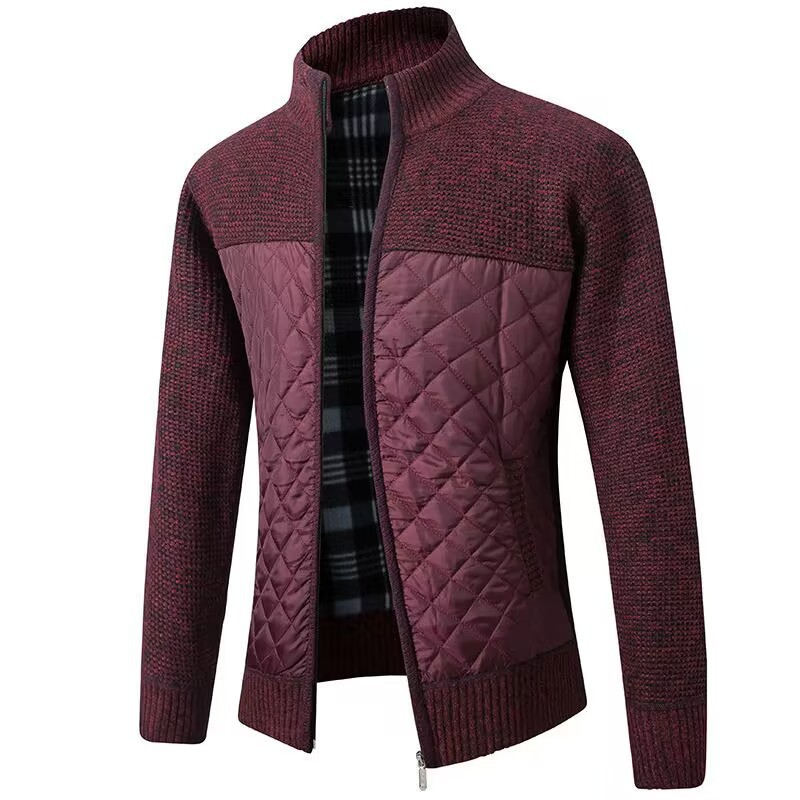 Quilted Knit Jacket by Maddox