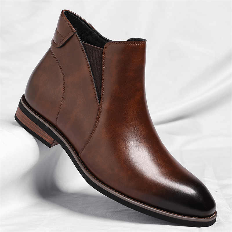 Cristiano Leather Ankle Boots