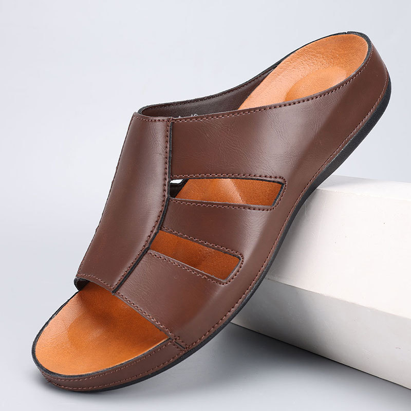 Solstride Genuine Leather Sandals