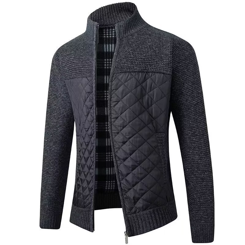 Quilted Knit Jacket by Maddox