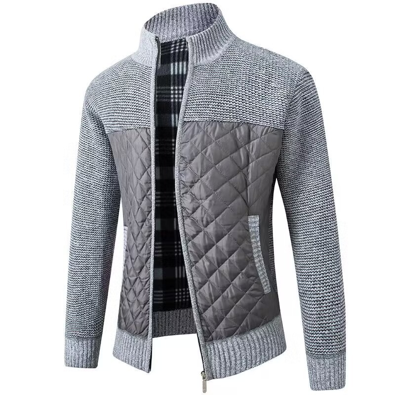 Quilted Knit Jacket by Maddox