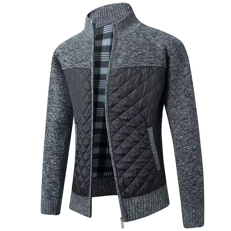 Quilted Knit Jacket by Maddox