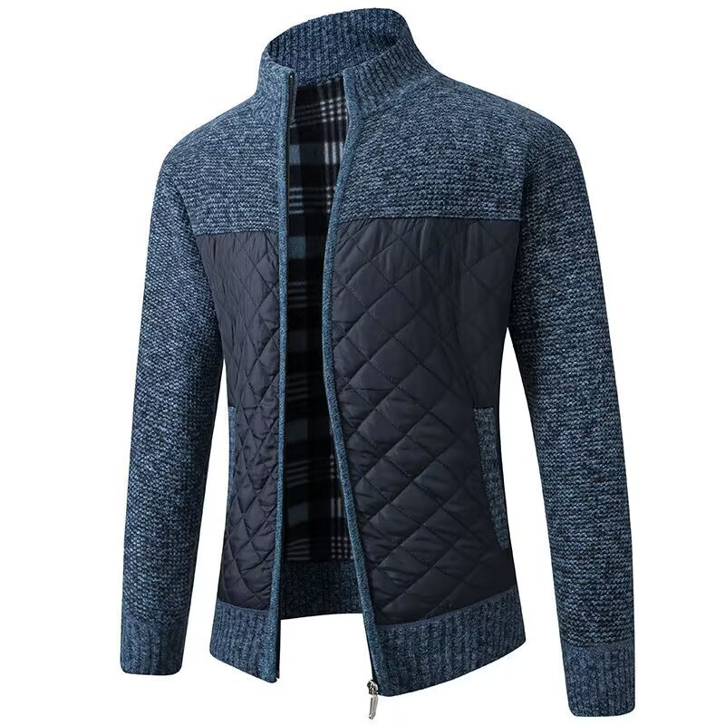 Quilted Knit Jacket by Maddox