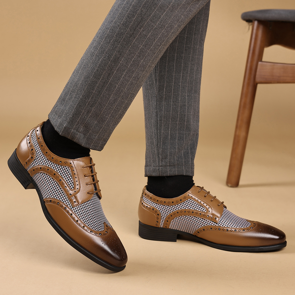 Gatsby Genuine Leather Dress Shoes