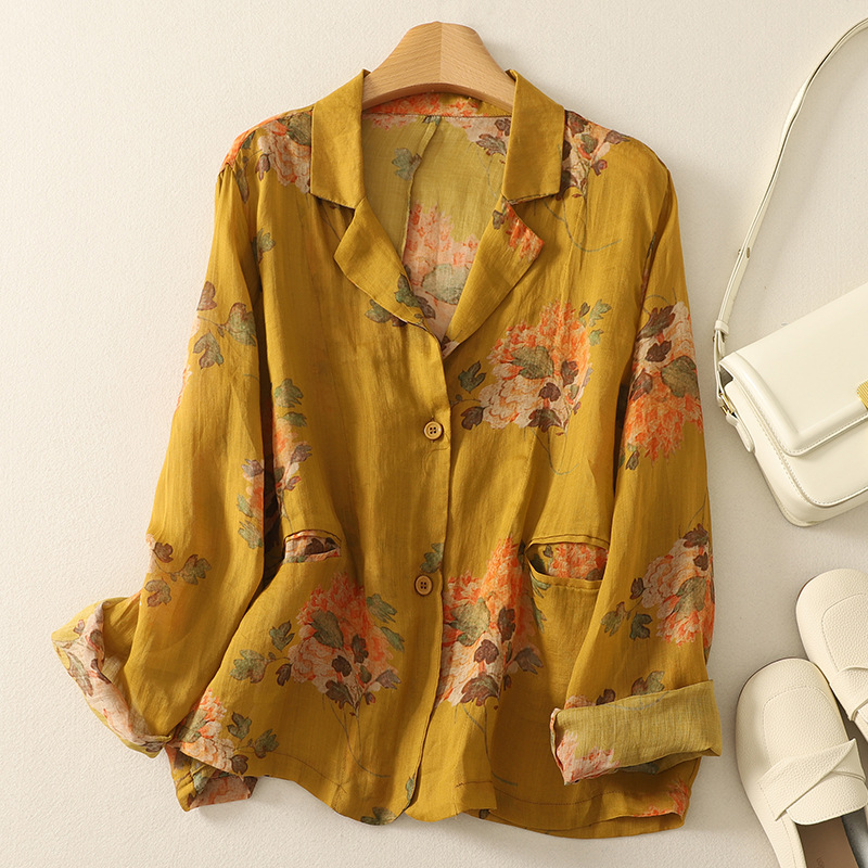Floral Lila Blouse