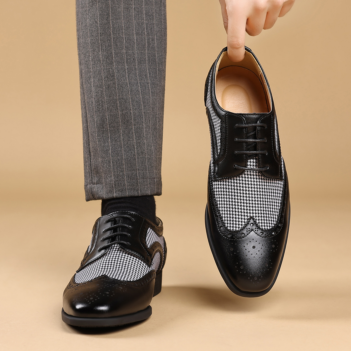 Gatsby Genuine Leather Dress Shoes