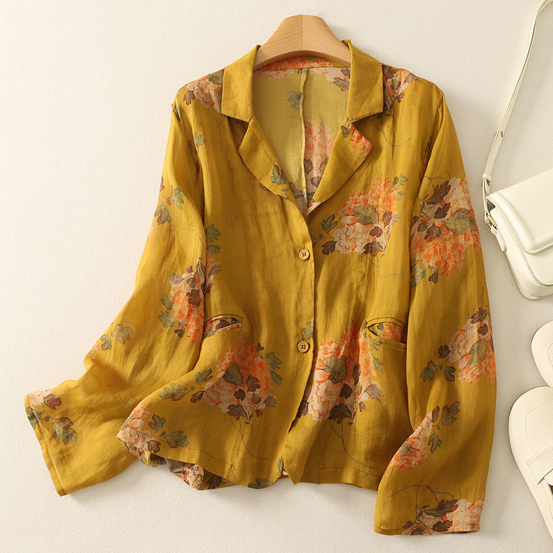 Floral Lila Blouse