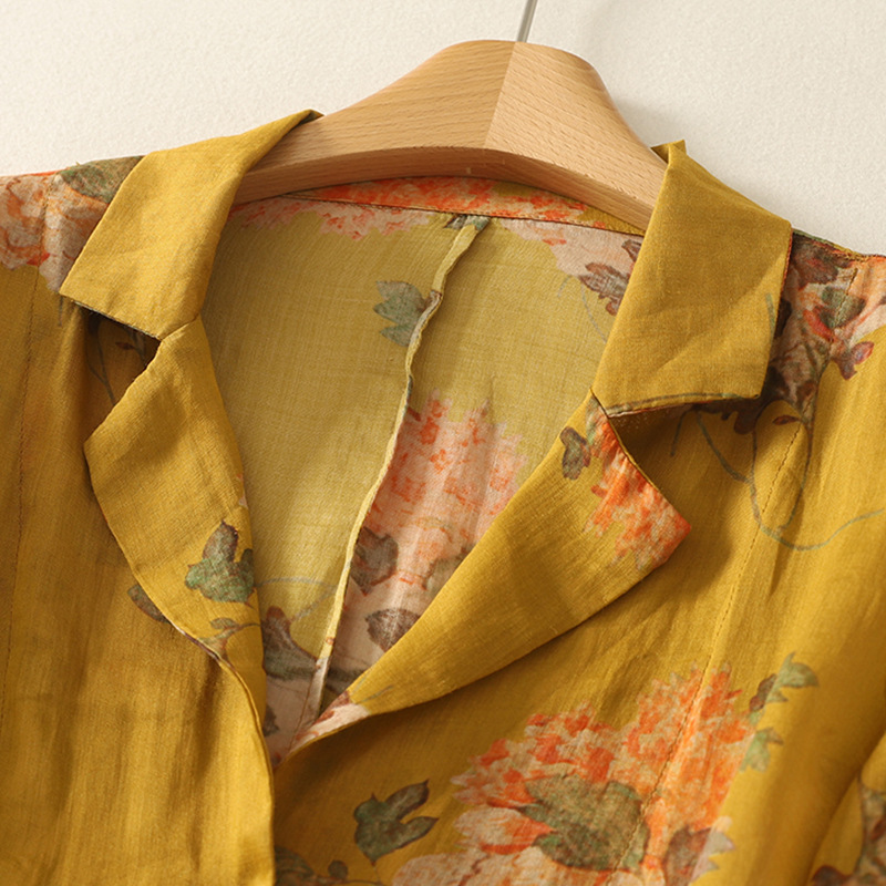 Floral Lila Blouse