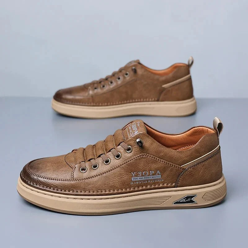 Santini Authentic Leather Sneakers