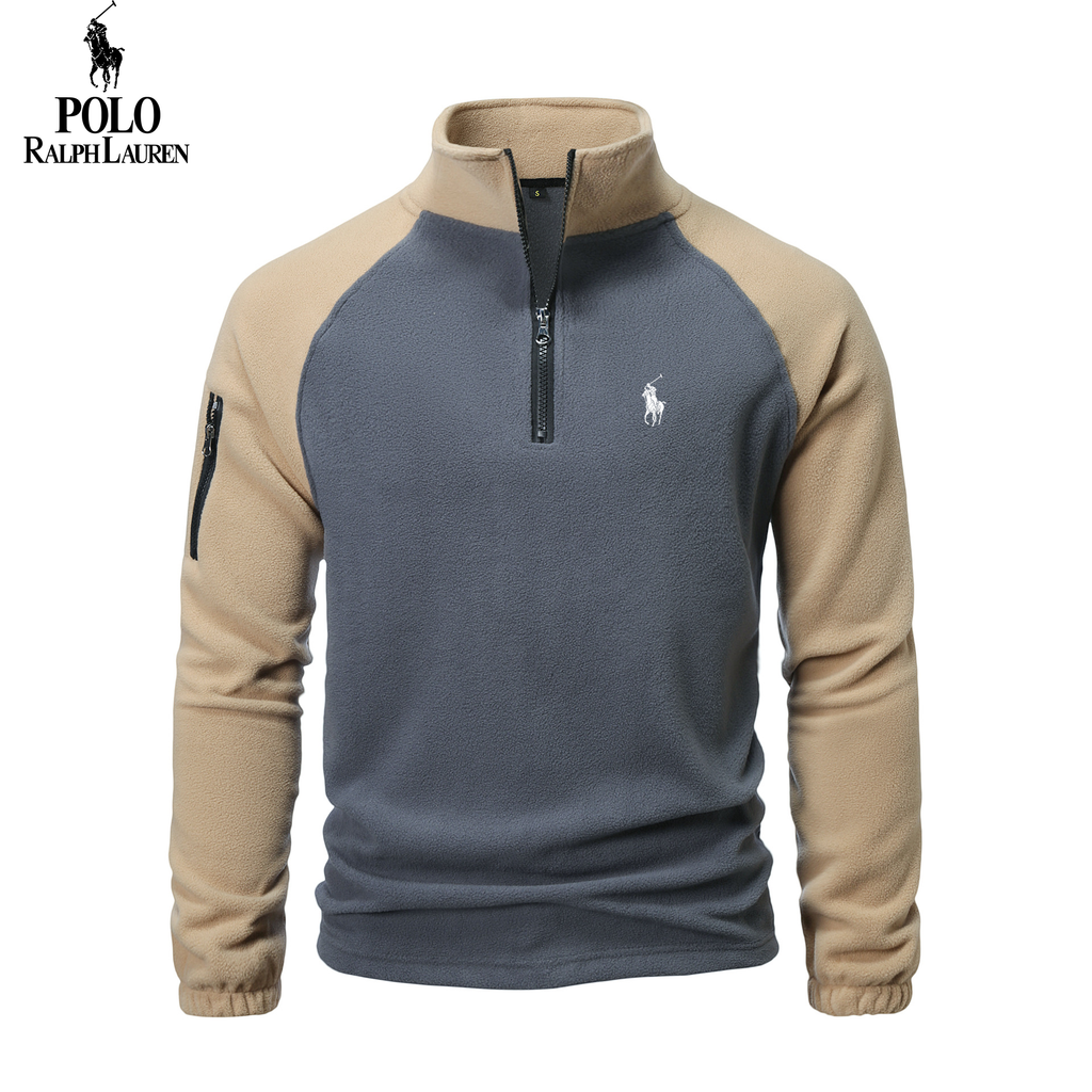 Men’s-Casual-Half-Zip-Shirt