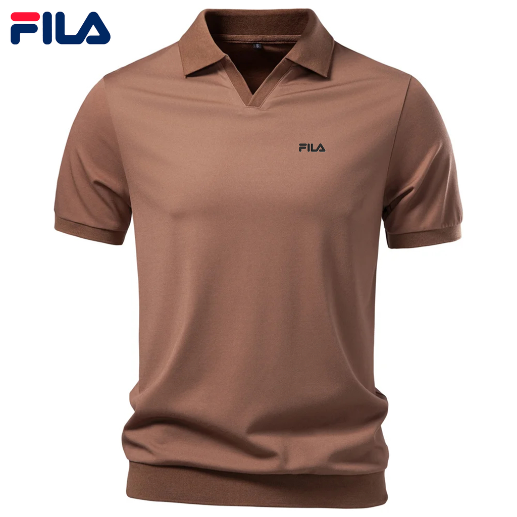 Men’s Seagull Collar Polo Shirt