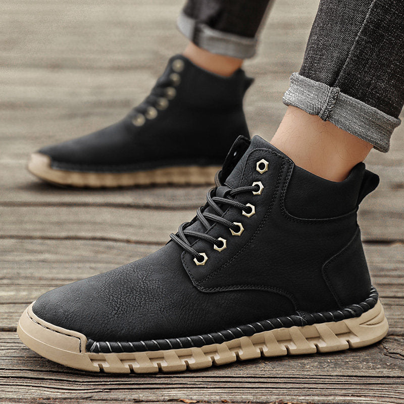 Bristol Genuine Leather Ankle Boots