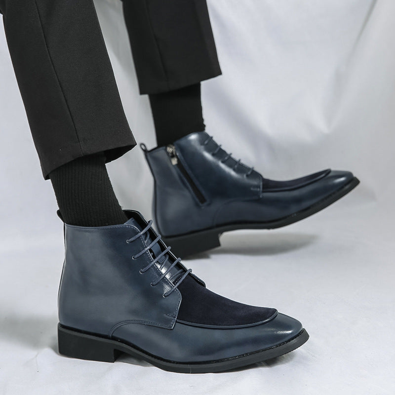 Marco Genuine Leather Dress Boots