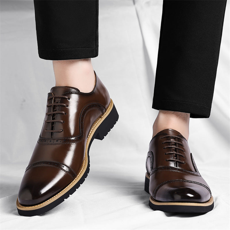 Marco Genuine Leather Dress Shoes