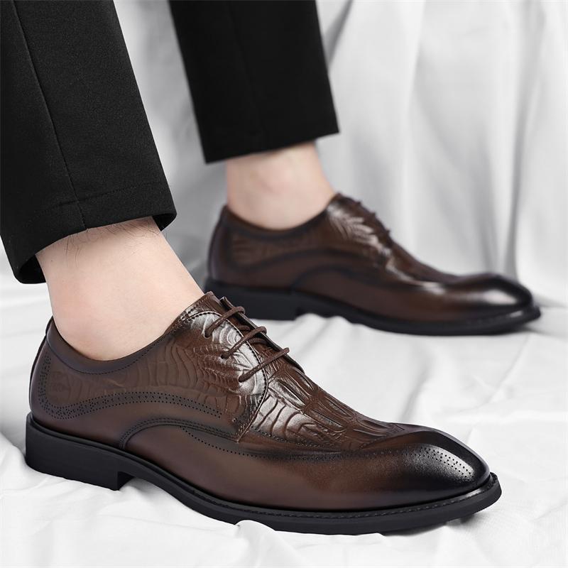 Davos Premium Leather Dress Shoes