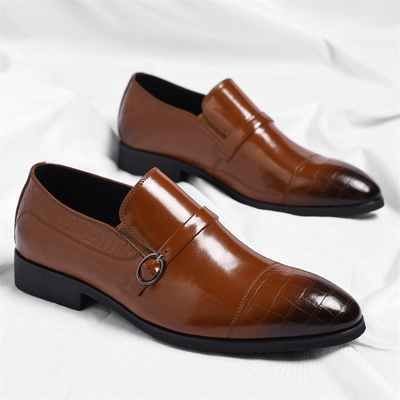 Valento Genuine Leather Slip-On Loafers