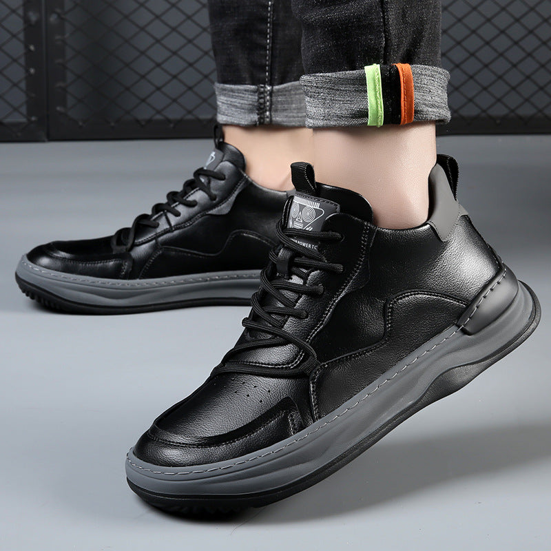 Authentic Italian Leather Sneakers by Ravello