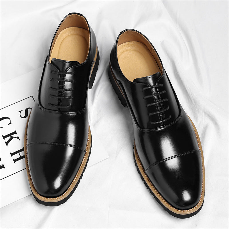 Luciano Genuine Leather Dress Shoes