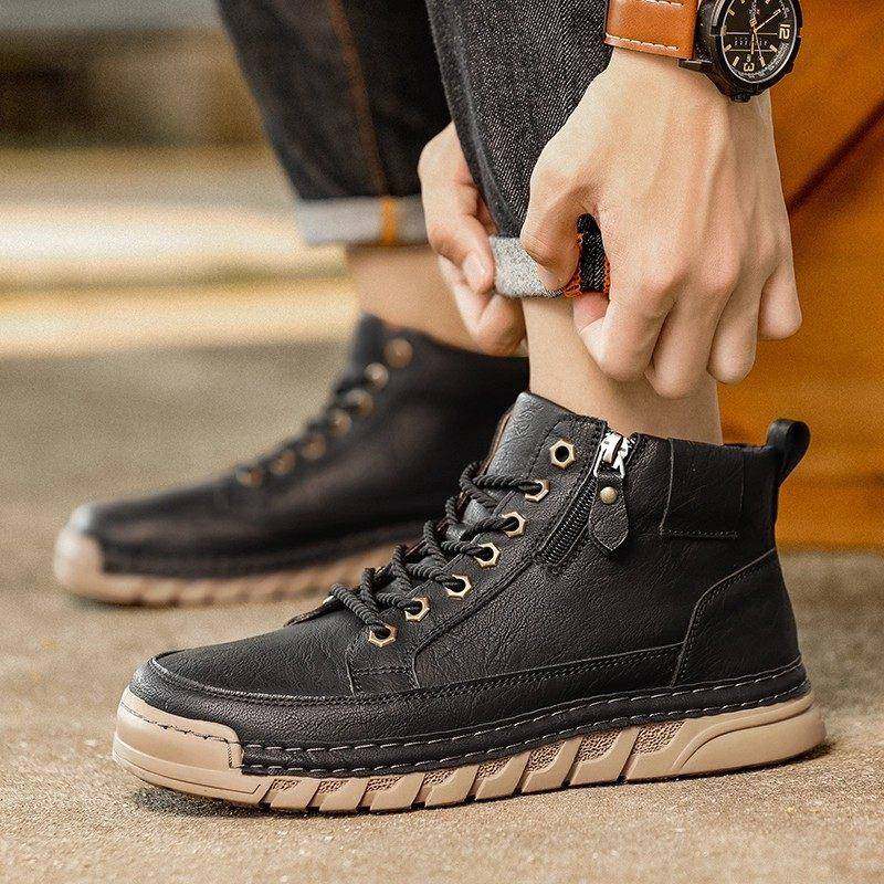 Henley Genuine Leather Footwear