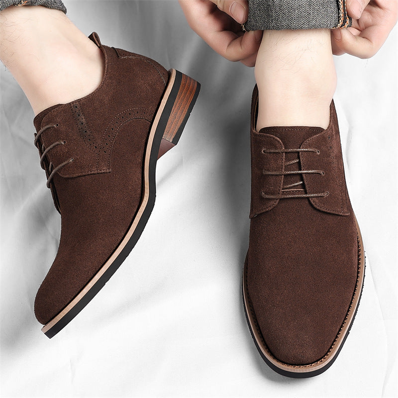 Elegant Suede Dress Shoes