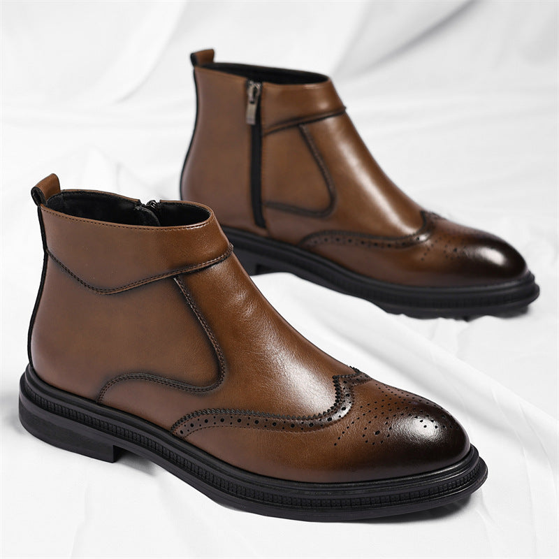 Cristiano Authentic Leather Boots