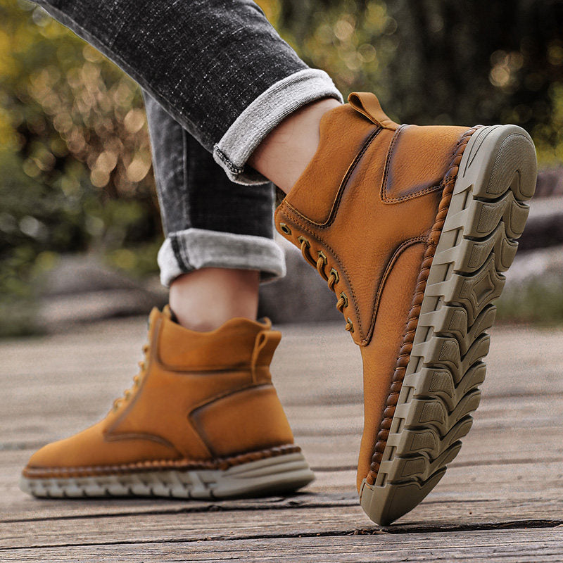 Bristol Genuine Leather Ankle Boots