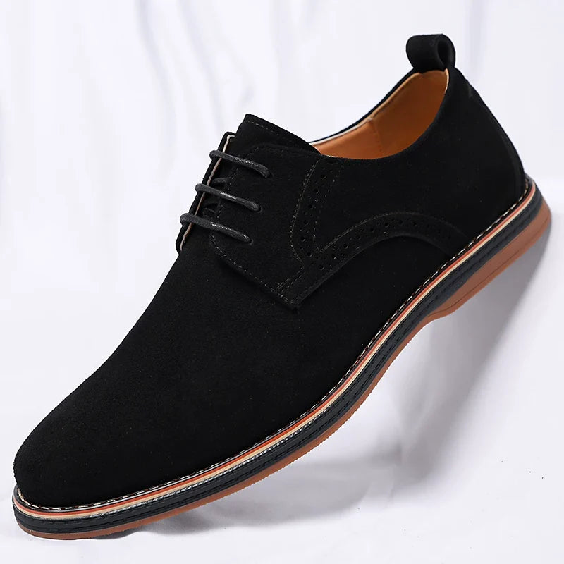 Suede Dress Shoes in Regency Style