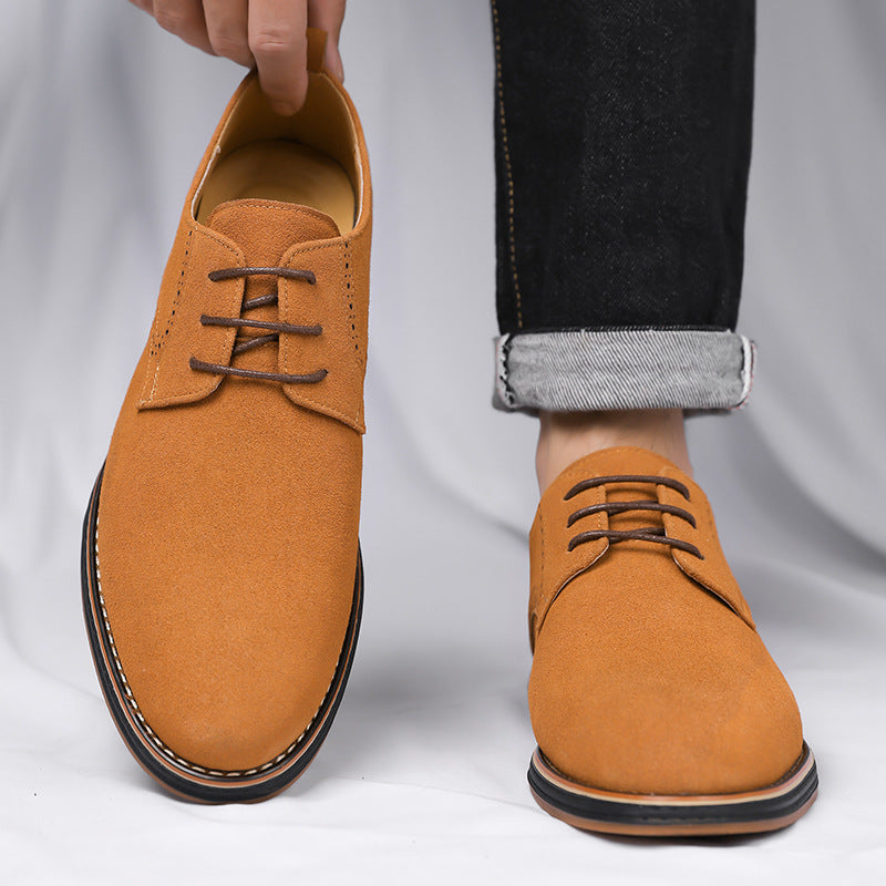 Suede Dress Shoes in Regency Style