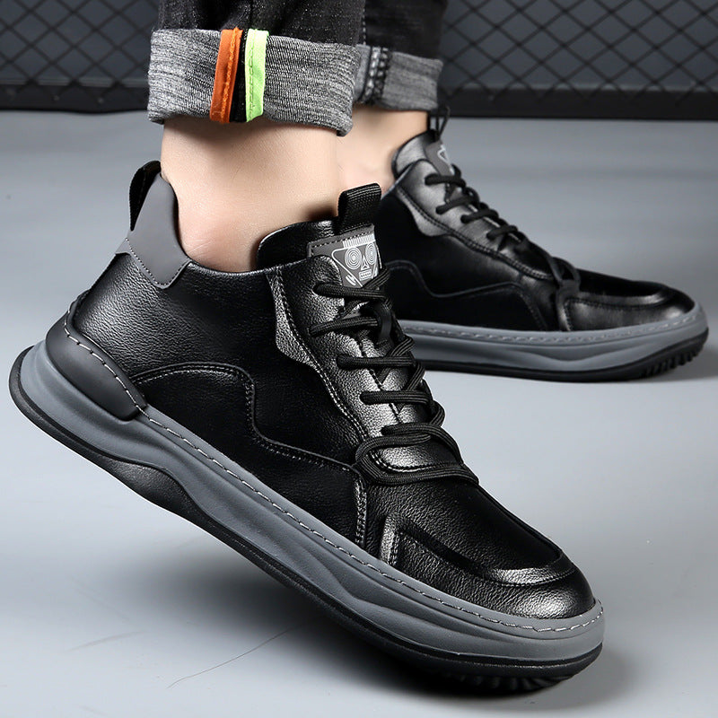 Authentic Italian Leather Sneakers by Ravello