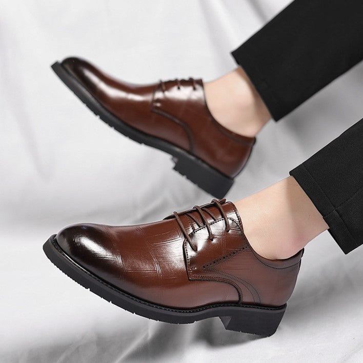 Santoro Premium Leather Dress Shoes