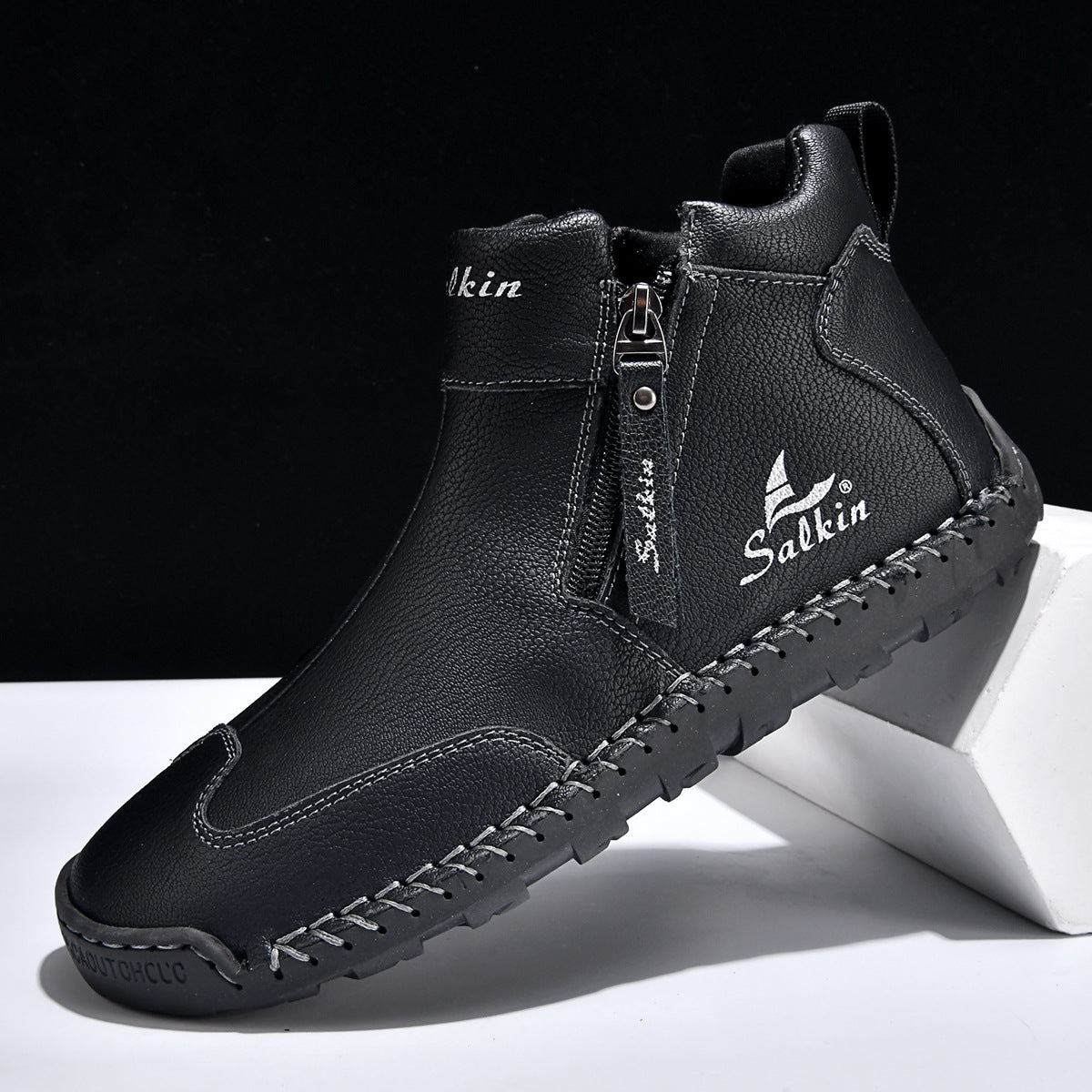 Adventure-Ready Leather Footwear
