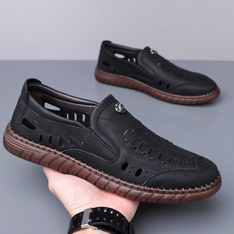 Authentic Leather Carver Footwear